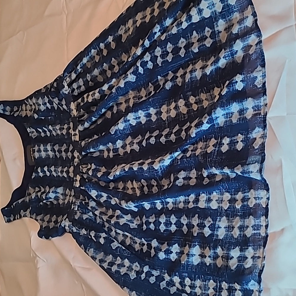 ModCloth | A line Dress | Freeing Feeling Shibori print Mini Dress |L| NWT